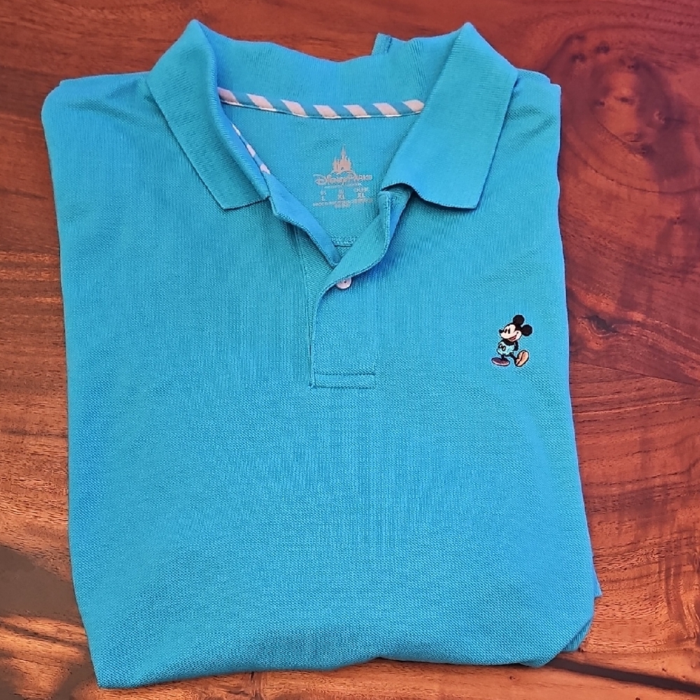 AUTHENTIC DISNEY PARKS MICKY POLO SZ XL